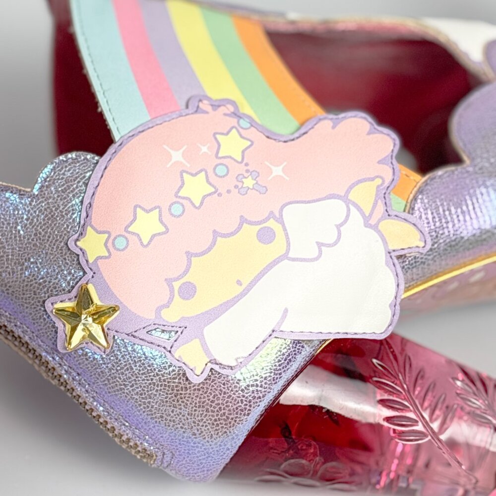 Irregular Choice x Sanrio Smiling Down At You Little Twin Stars Heels – Size 40 - Picture 5 of 10